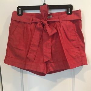 Banana Republic belted shorts